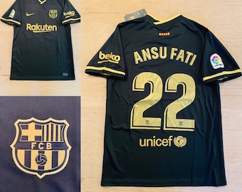Barcelona Jersey Etsy