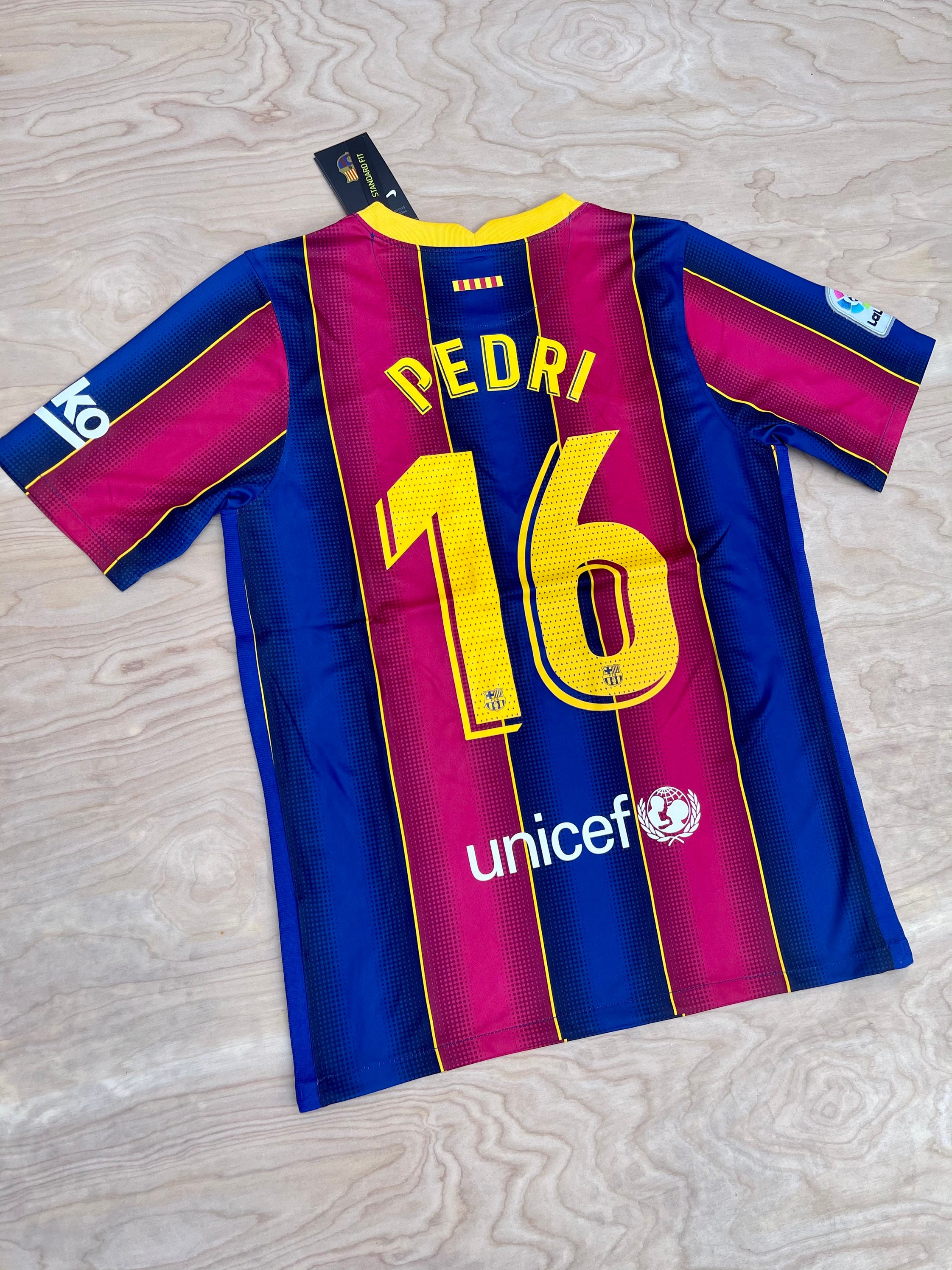 barcelona jersey pedri