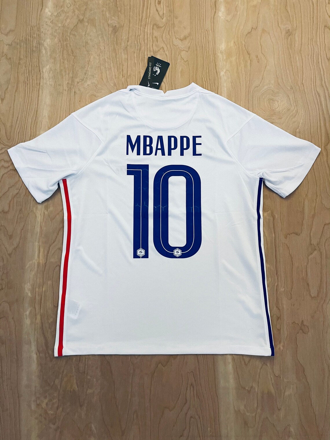 Mbappe 10 France away soccer jersey 20/21 Etsy