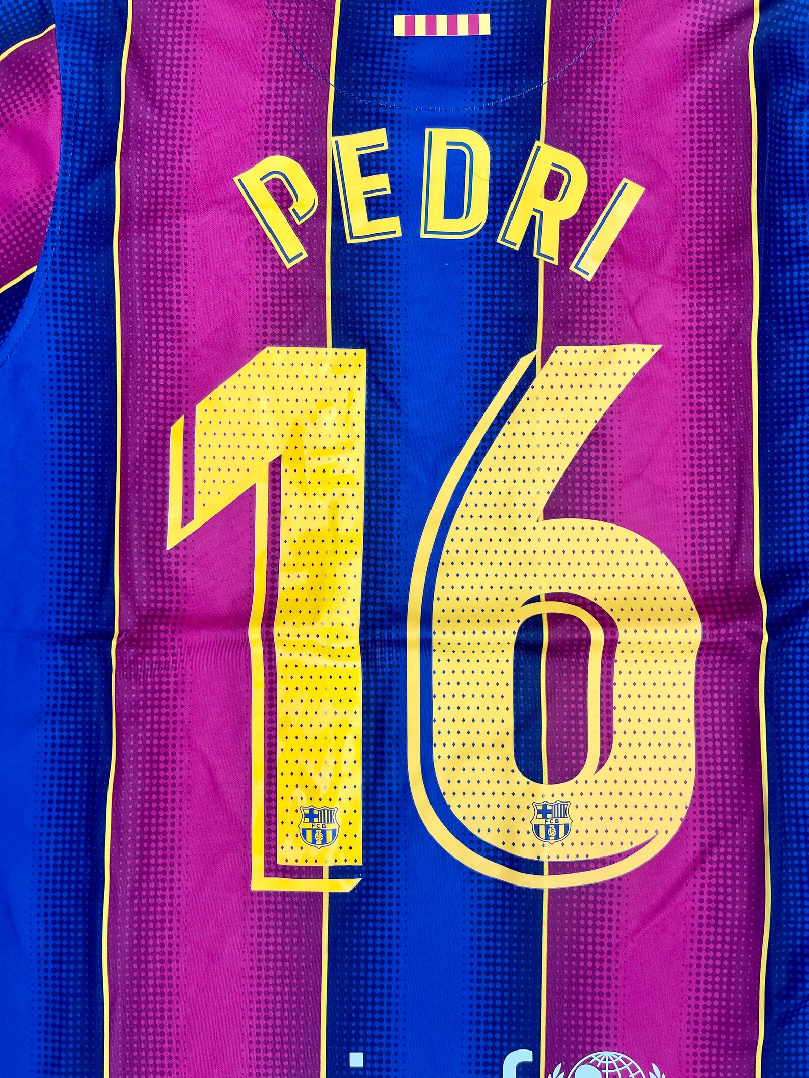 2020/21 Nike Pedri Barcelona El Clasico Jersey - SoccerPro