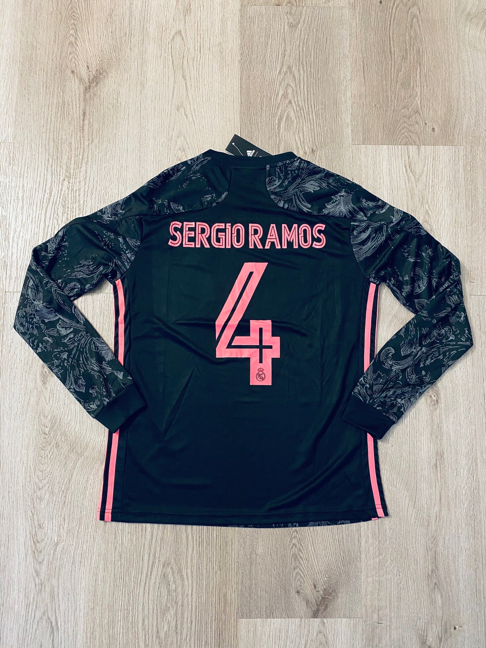 Sergio Ramos 4 Real Madrid away long sleeve soccer jersey | Etsy