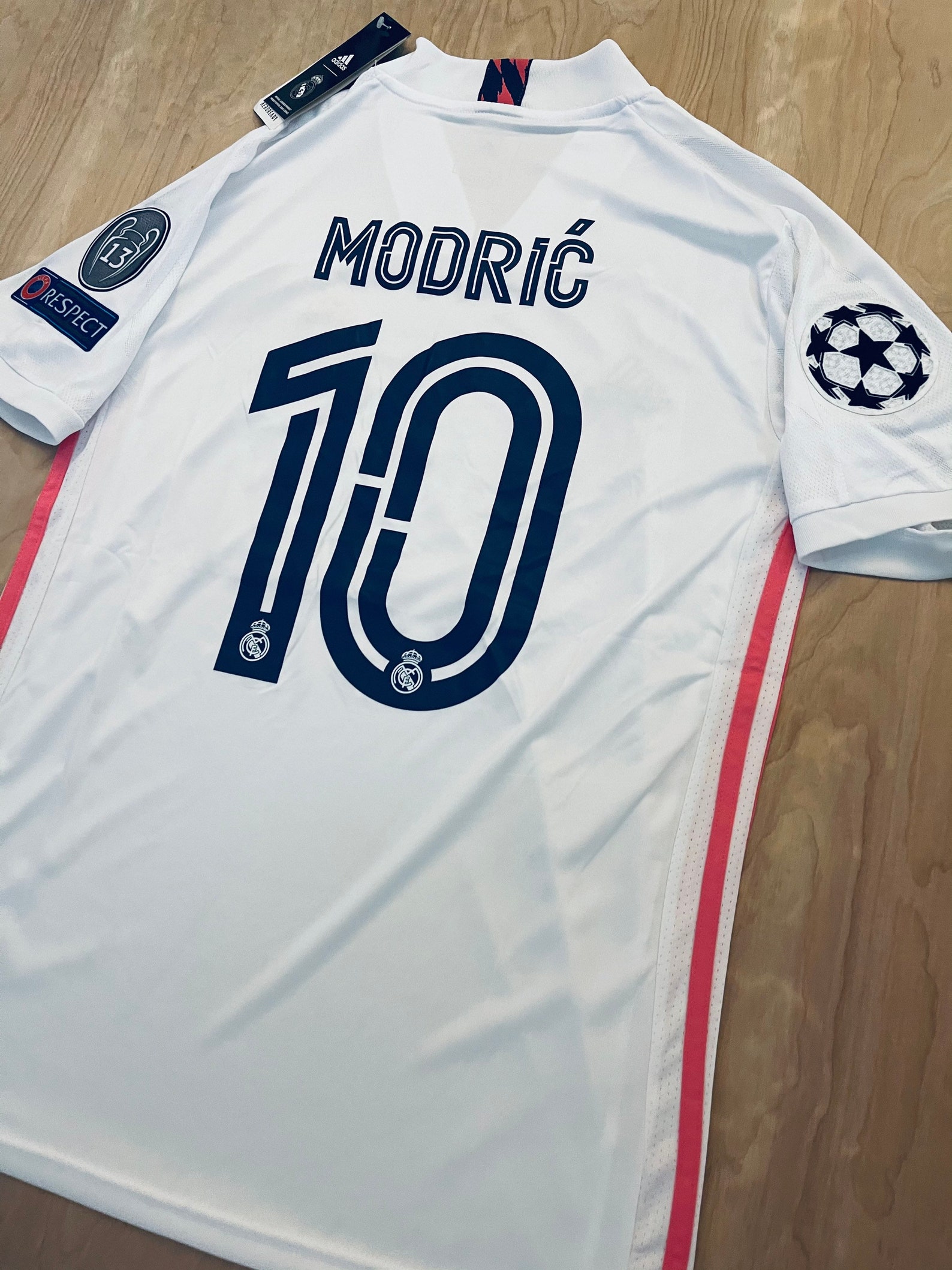 Modric 10 Real Madrid home soccer jersey 20/21 | Etsy