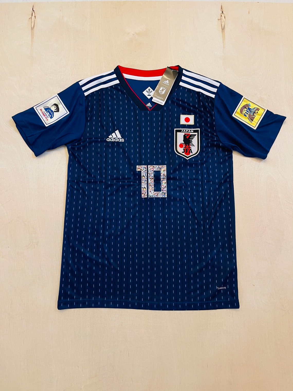 Captain Tsubasa 10 Especial Edition Japan soccer jersey World Etsy
