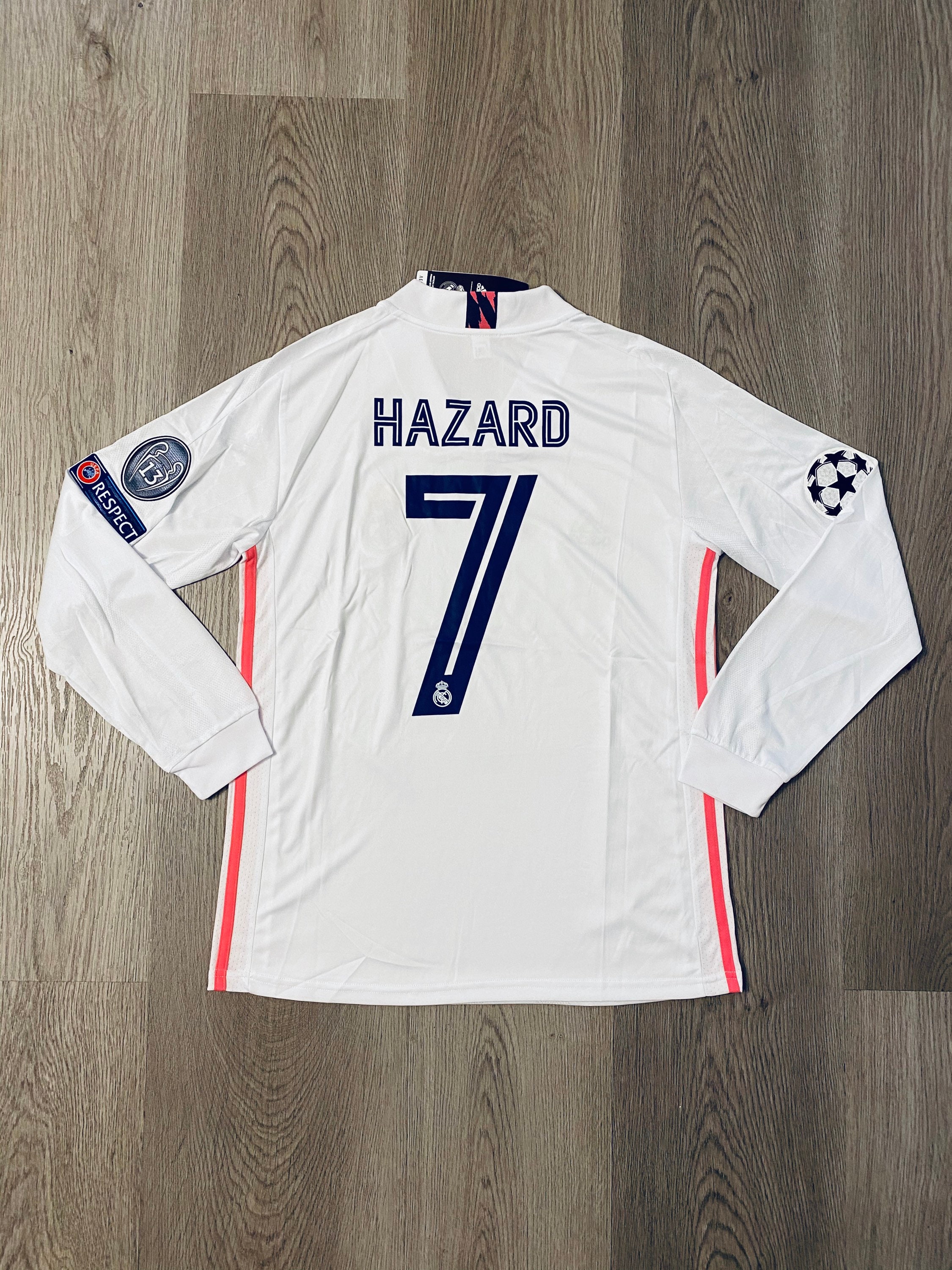 real madrid eden hazard jersey