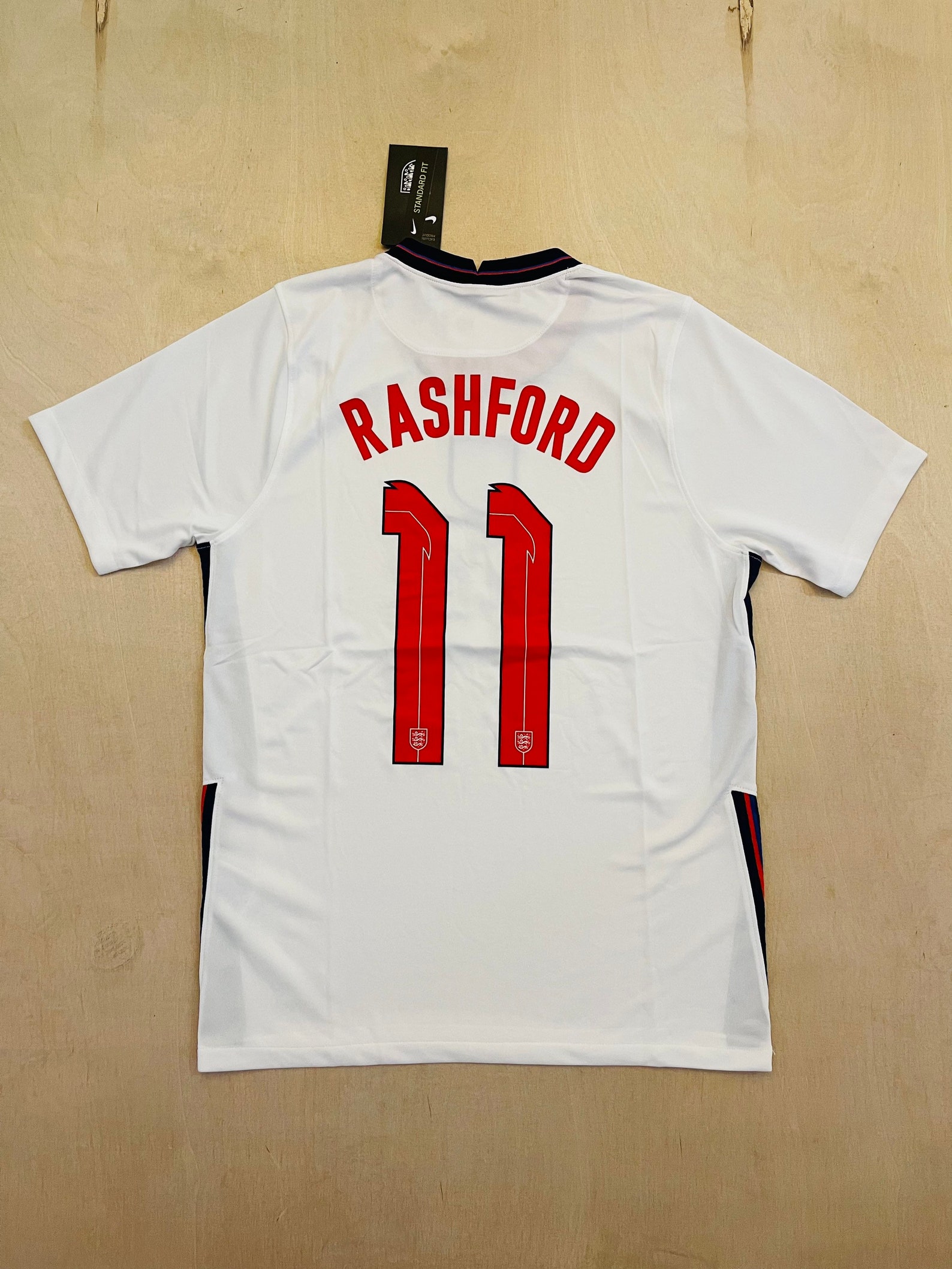 Rashford 10 England home soccer jersey 20/21 | Etsy