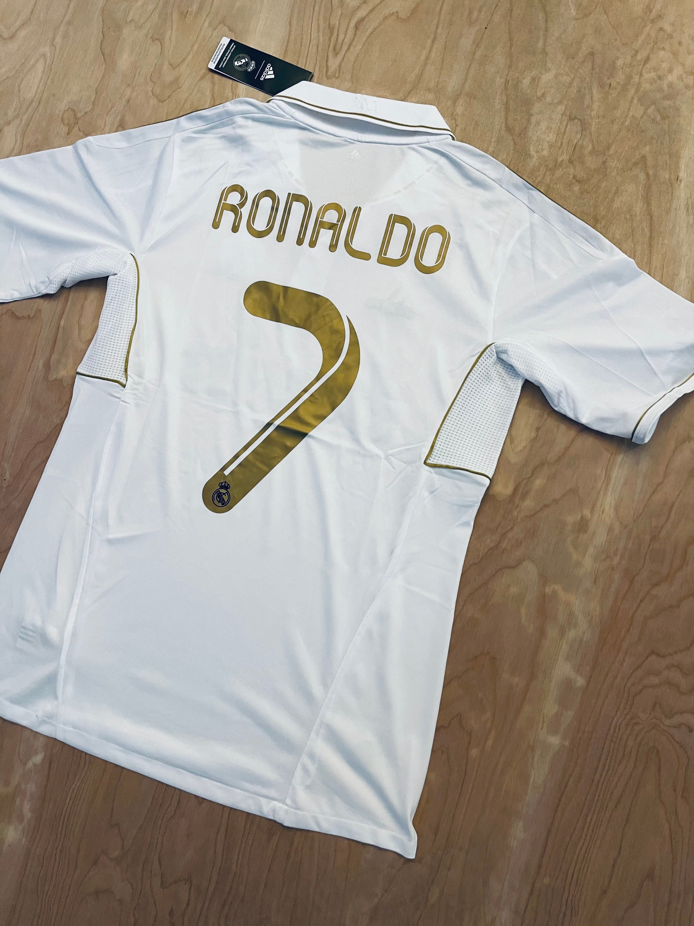 Cristiano Ronaldo 7 la temporada 2012 de la camiseta retro Etsy