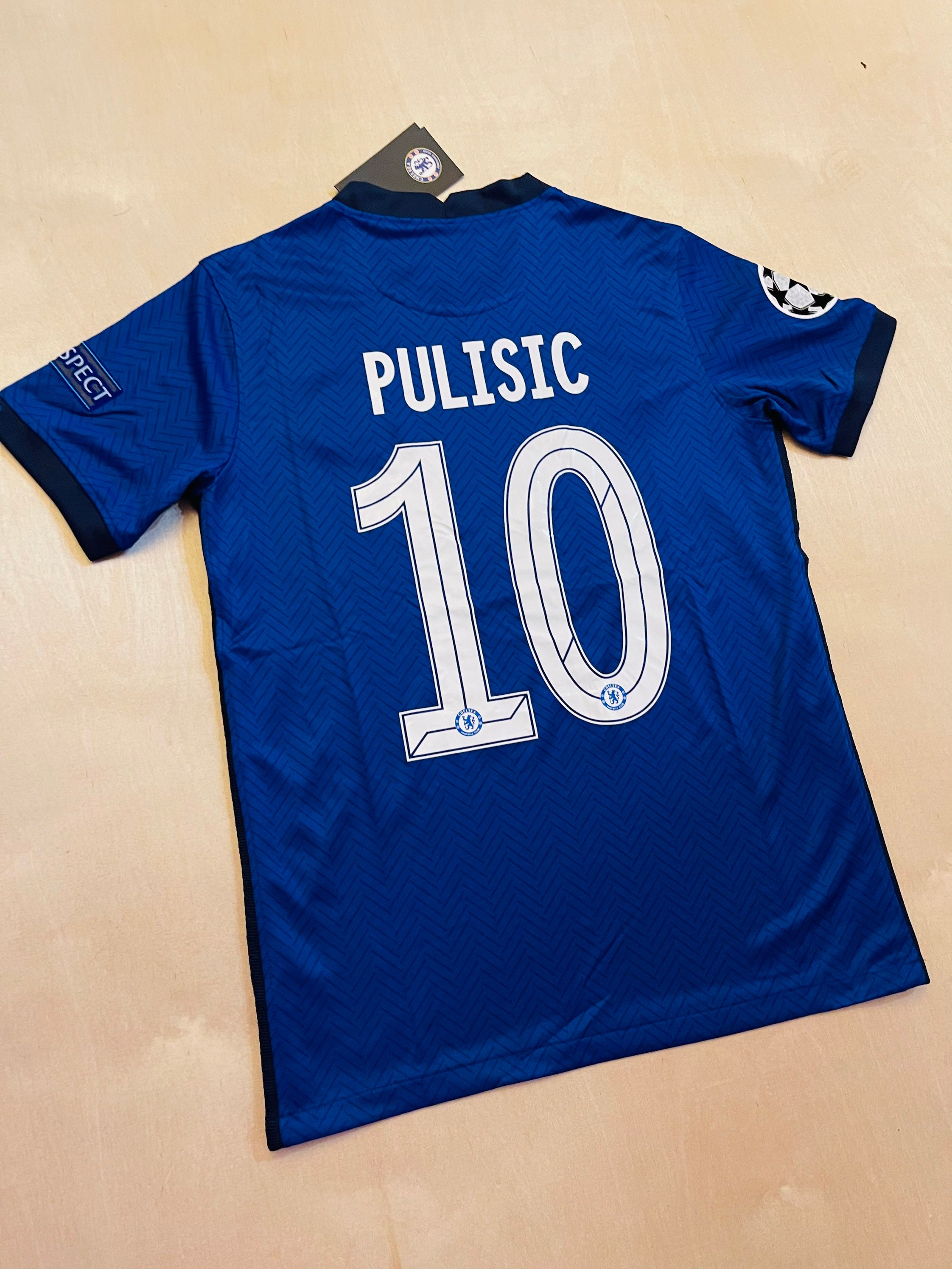 Pulisic 10 Chelsea Home soccer jersey Champions league final | Etsy