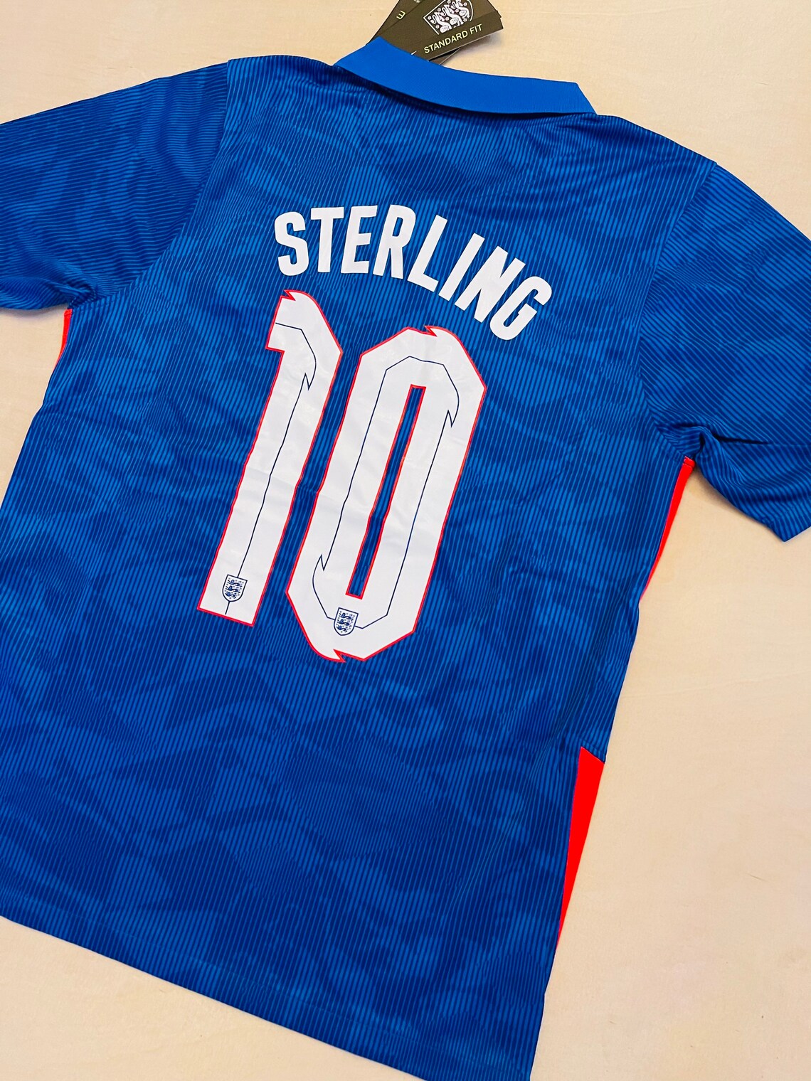 Sterling 10 England away soccer jersey Euro Cup 20/21 Etsy