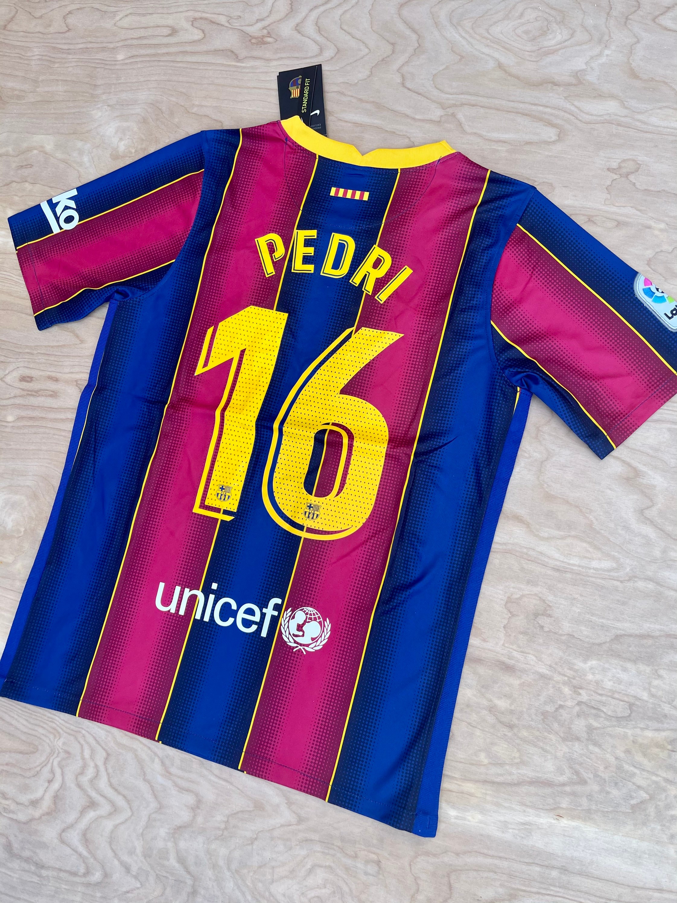 Pedri 16 Barcelona home soccer jersey 20/21 | Etsy