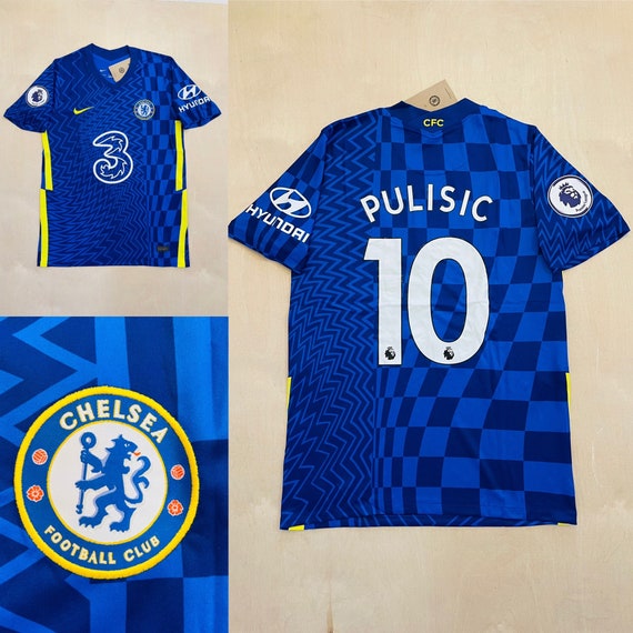 Pulisic 10 Chelsea home soccer jersey 21/22 Etsy
