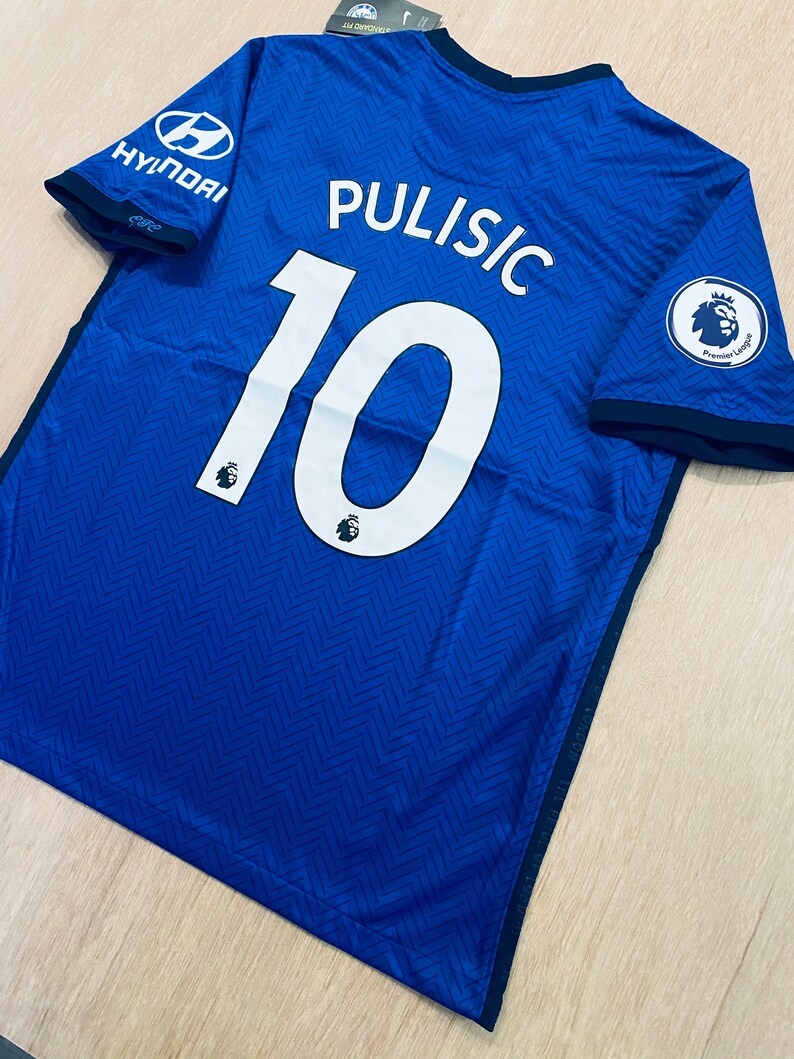Pulisic 10 Chelsea Home soccer jersey 20/21 | Etsy