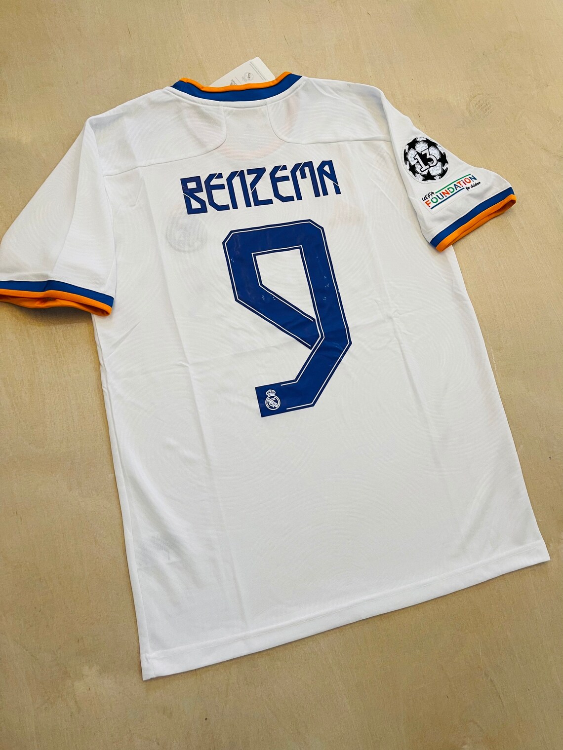 benzema long sleeve jersey