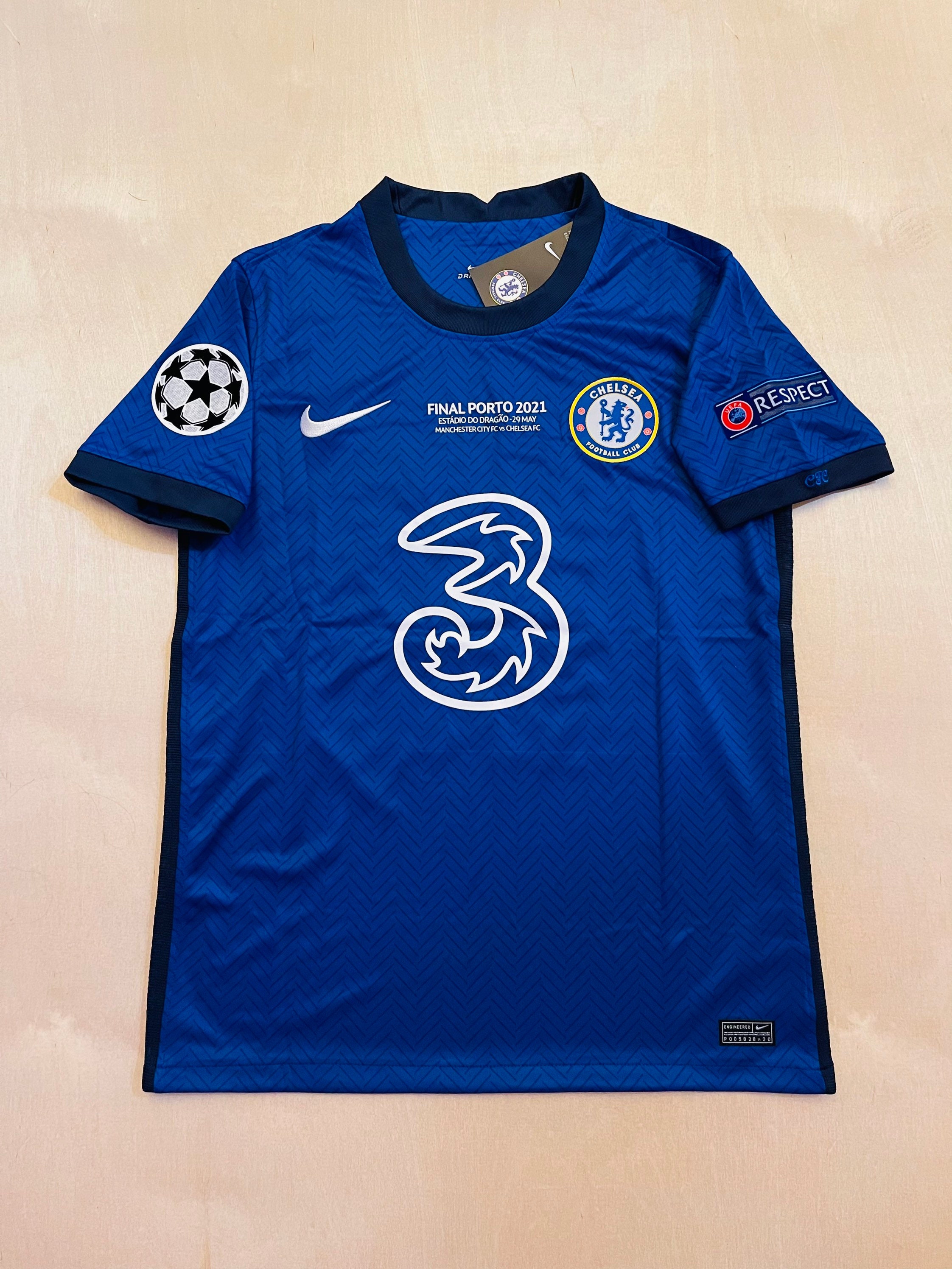 Pulisic 10 Chelsea Home soccer jersey Champions league final | Etsy