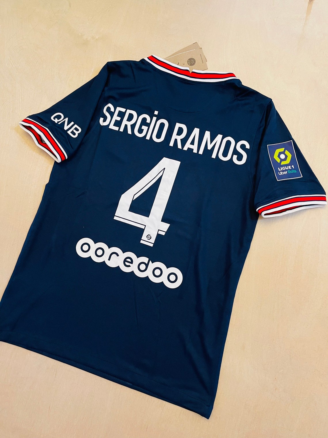 Sergio Ramos 4 PSG home soccer jersey 21/22  Etsy