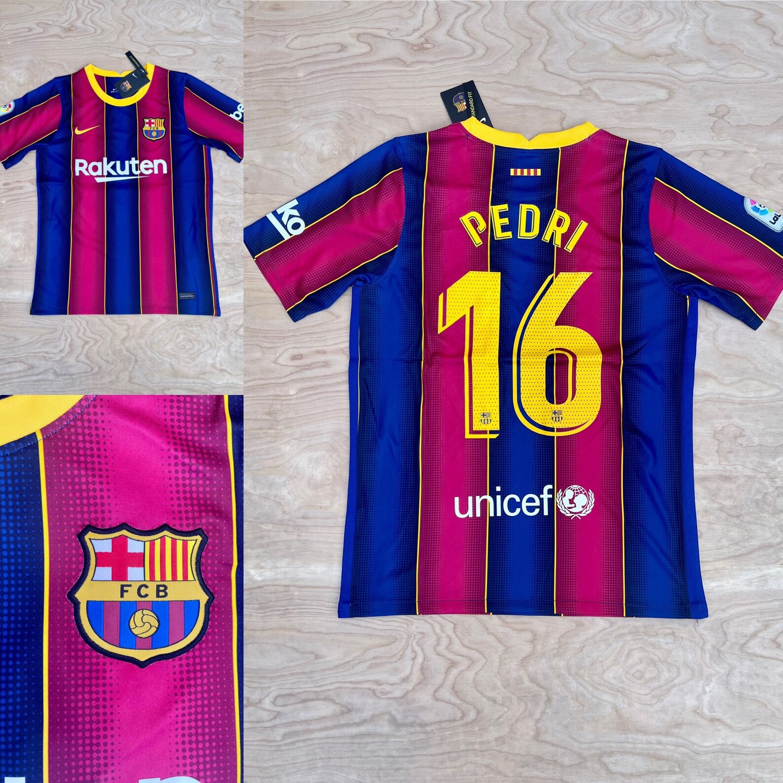 Pedri Barcelona 2021/22 Away Player Jersey â Purple â Be more fashionable with us
