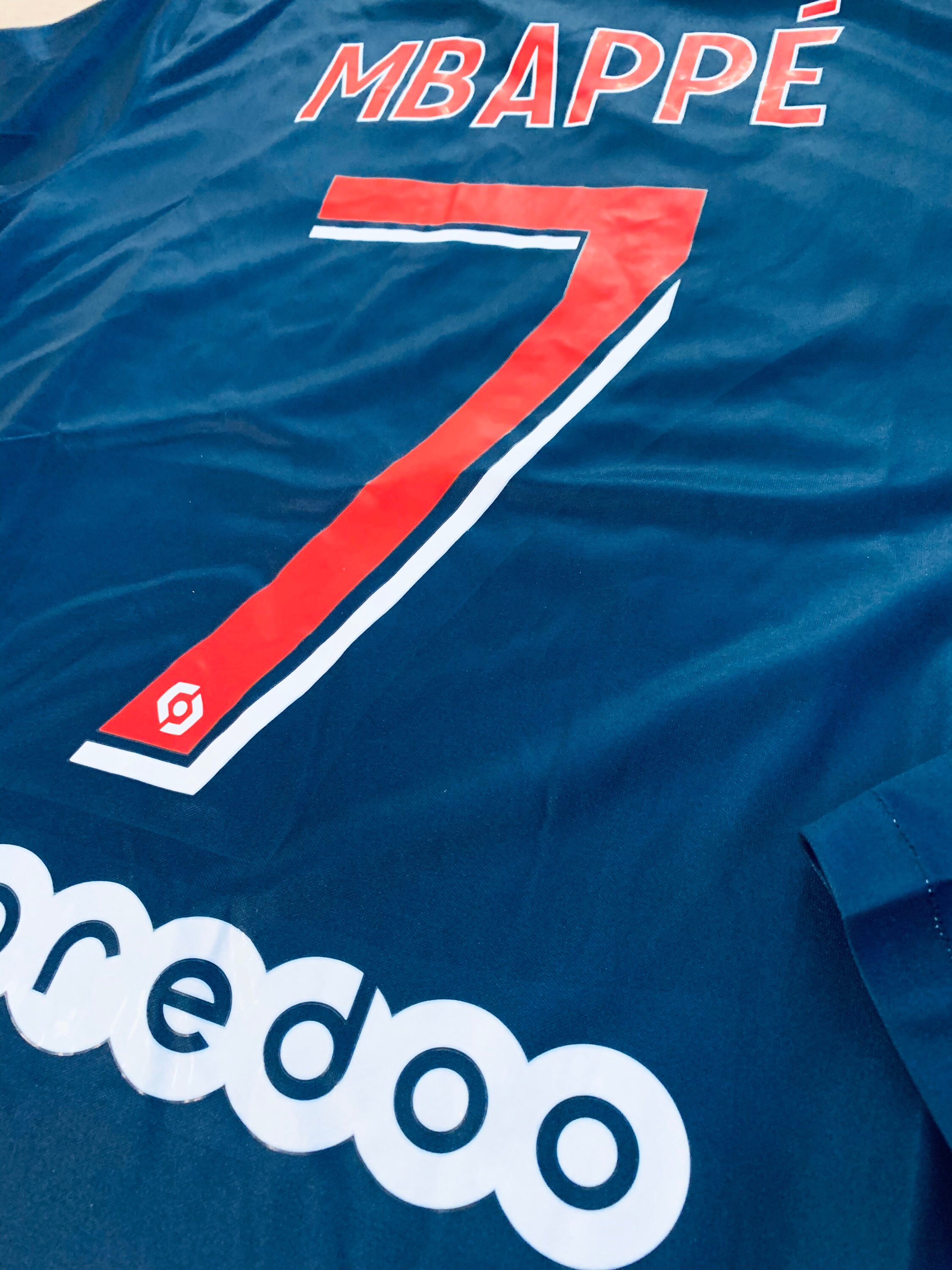 Mbappe 7 PSG Home long sleeve soccer jersey 20/21 Etsy