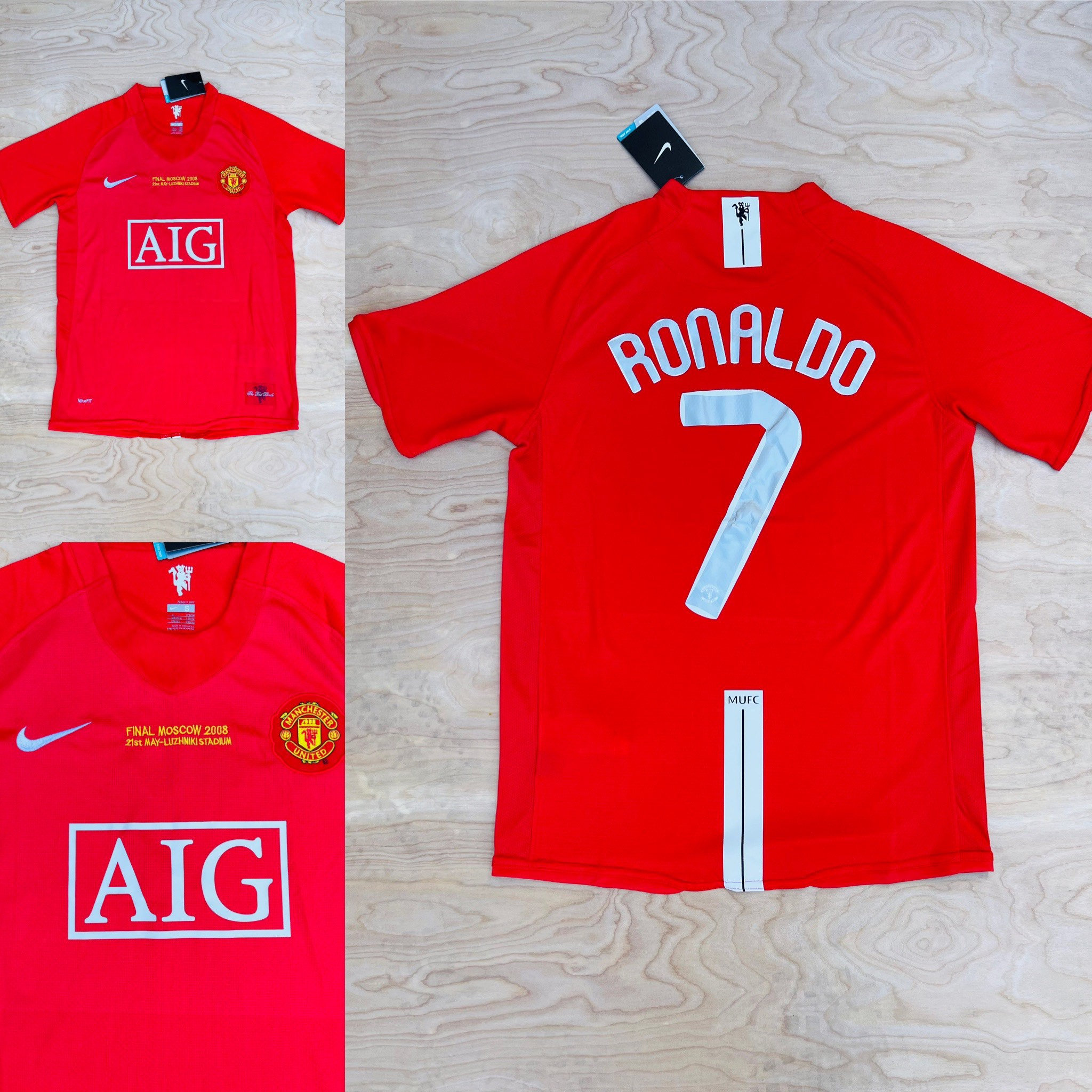 ronaldo shirt sales united