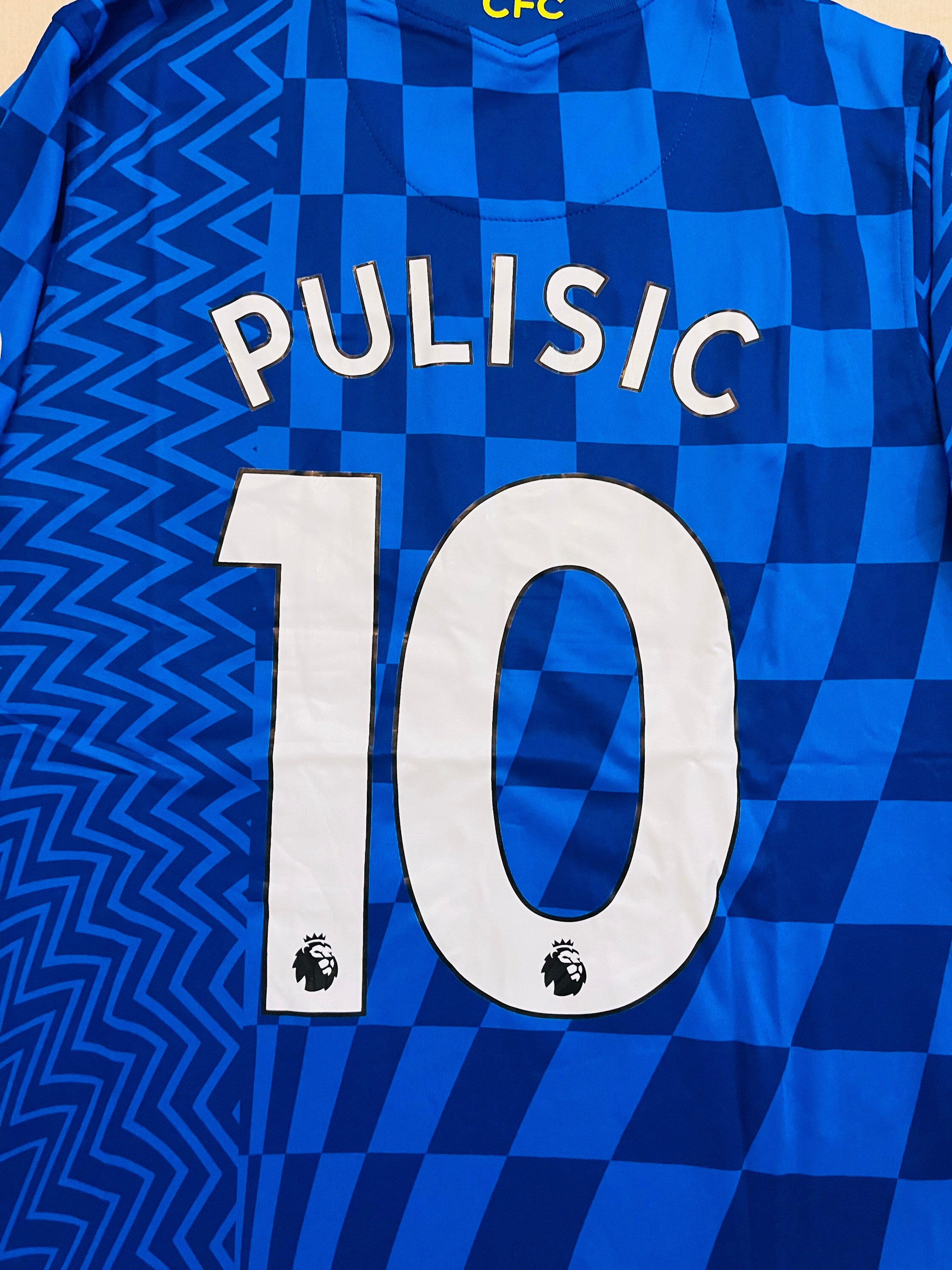Pulisic 10 Chelsea home soccer jersey 21/22 | Etsy