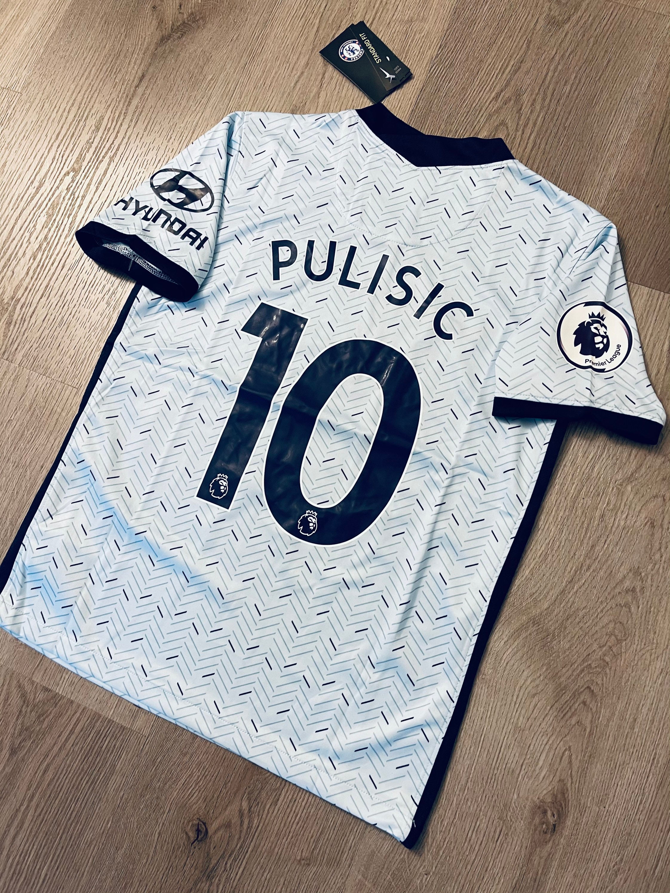 Pulisic 10 Chelsea away soccer jersey 20/21 | Etsy