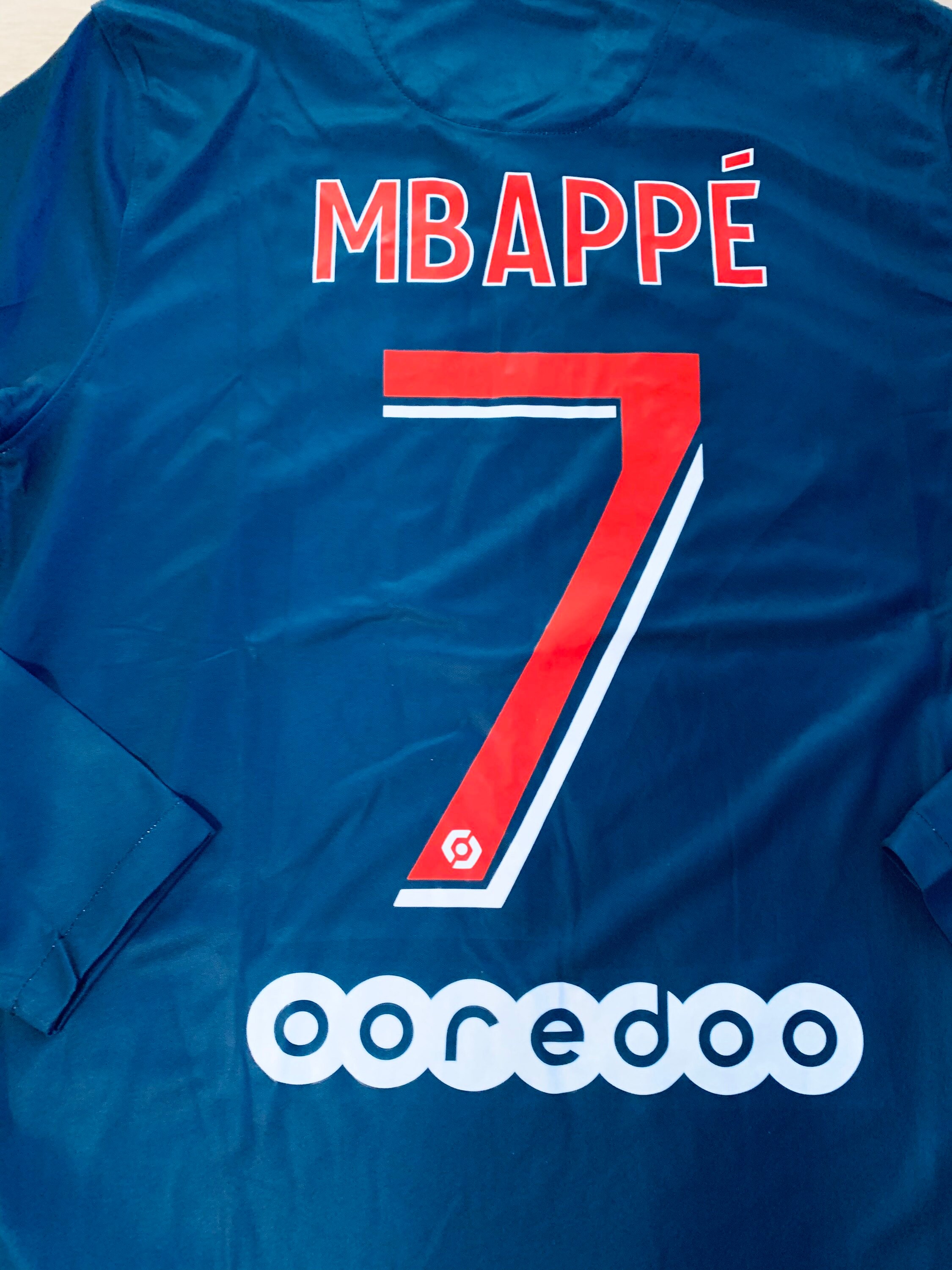 Mbappe 7 PSG Home long sleeve soccer jersey 20/21 Etsy