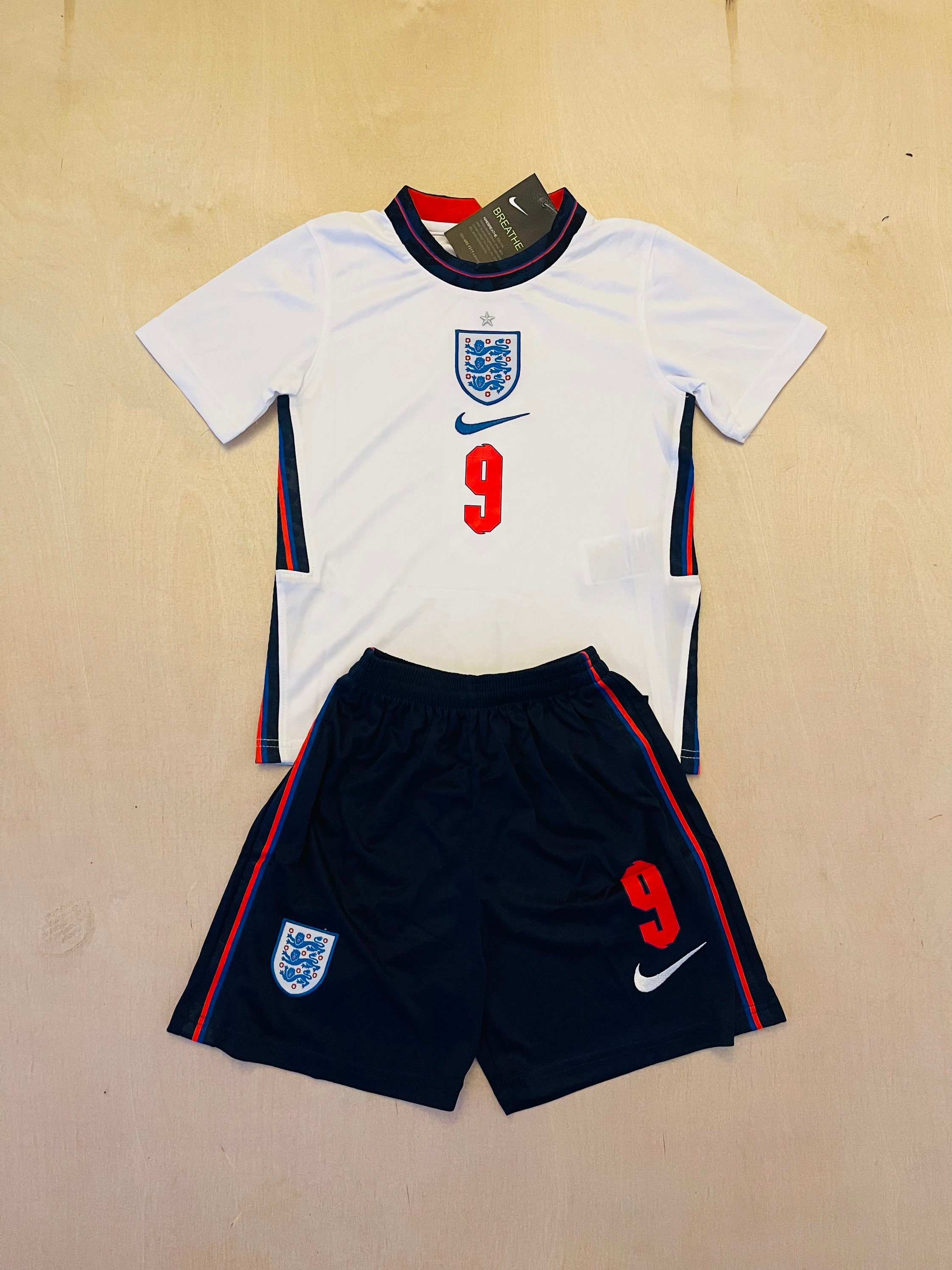 Harry Kane 9 England youth soccer jersey set for kids | Etsy