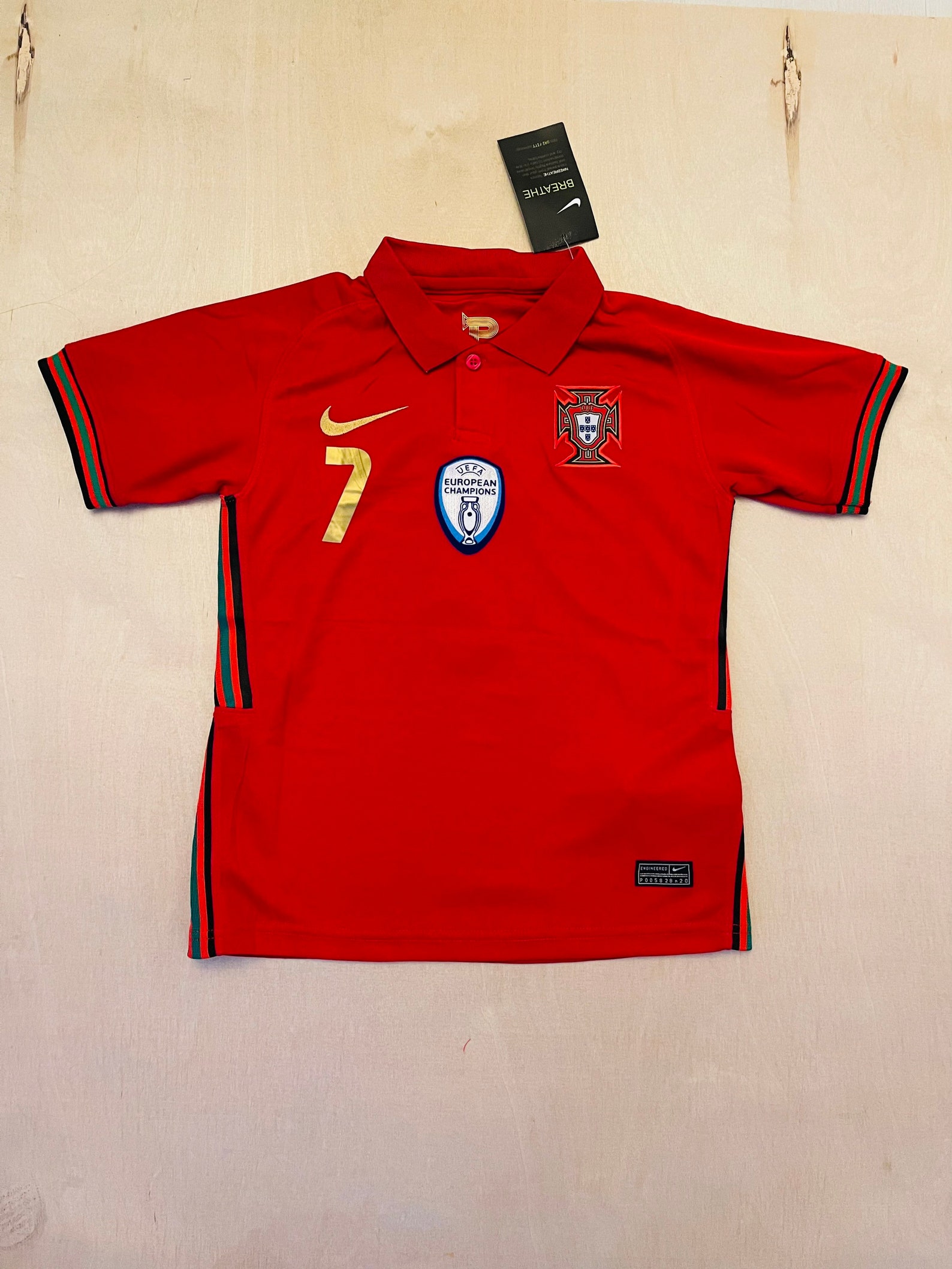 Cristiano Ronaldo 7 Portugal youth soccer jersey set for | Etsy