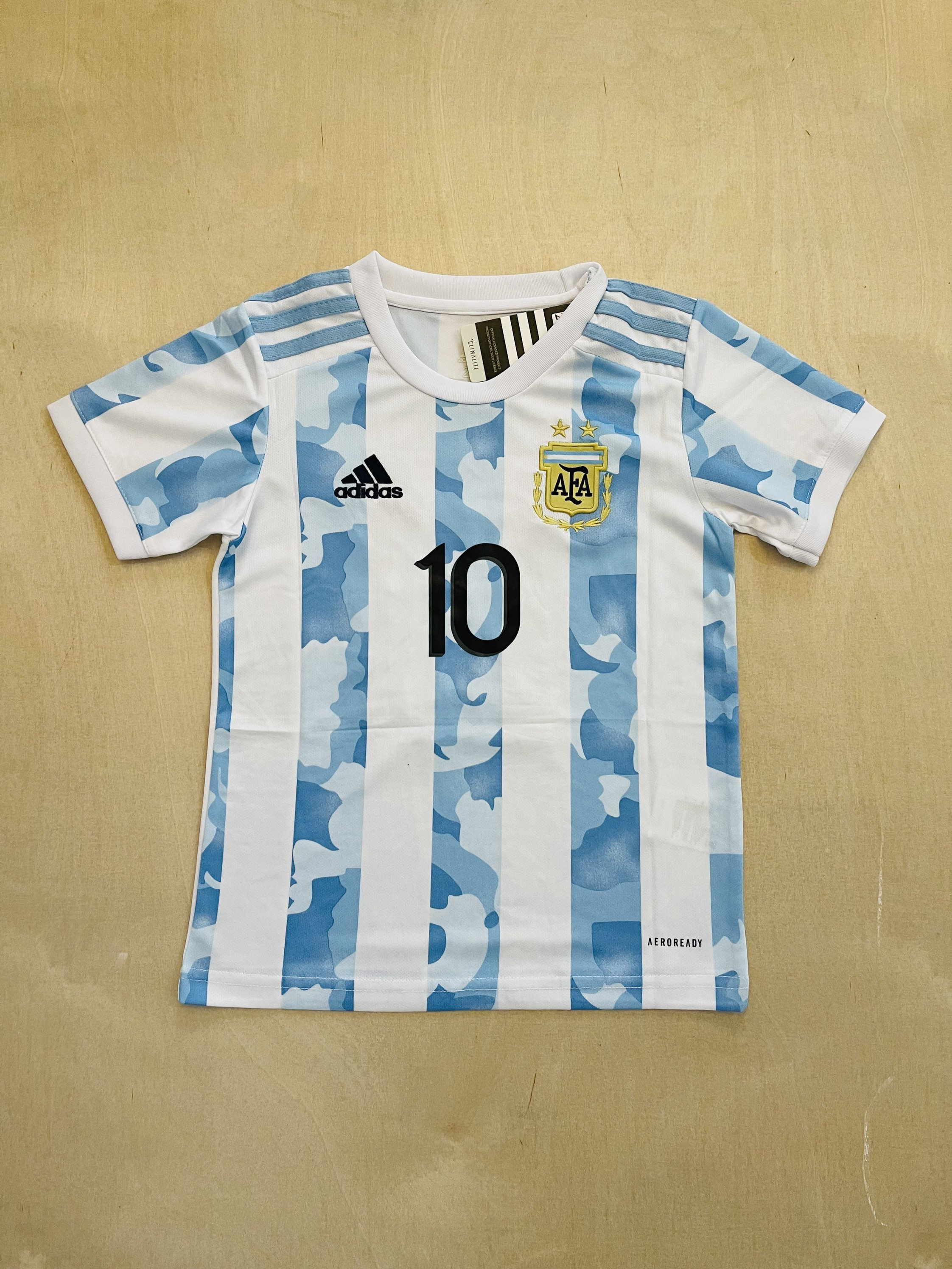 Messi 10 Argentina youth home soccer jersey set for kids Etsy