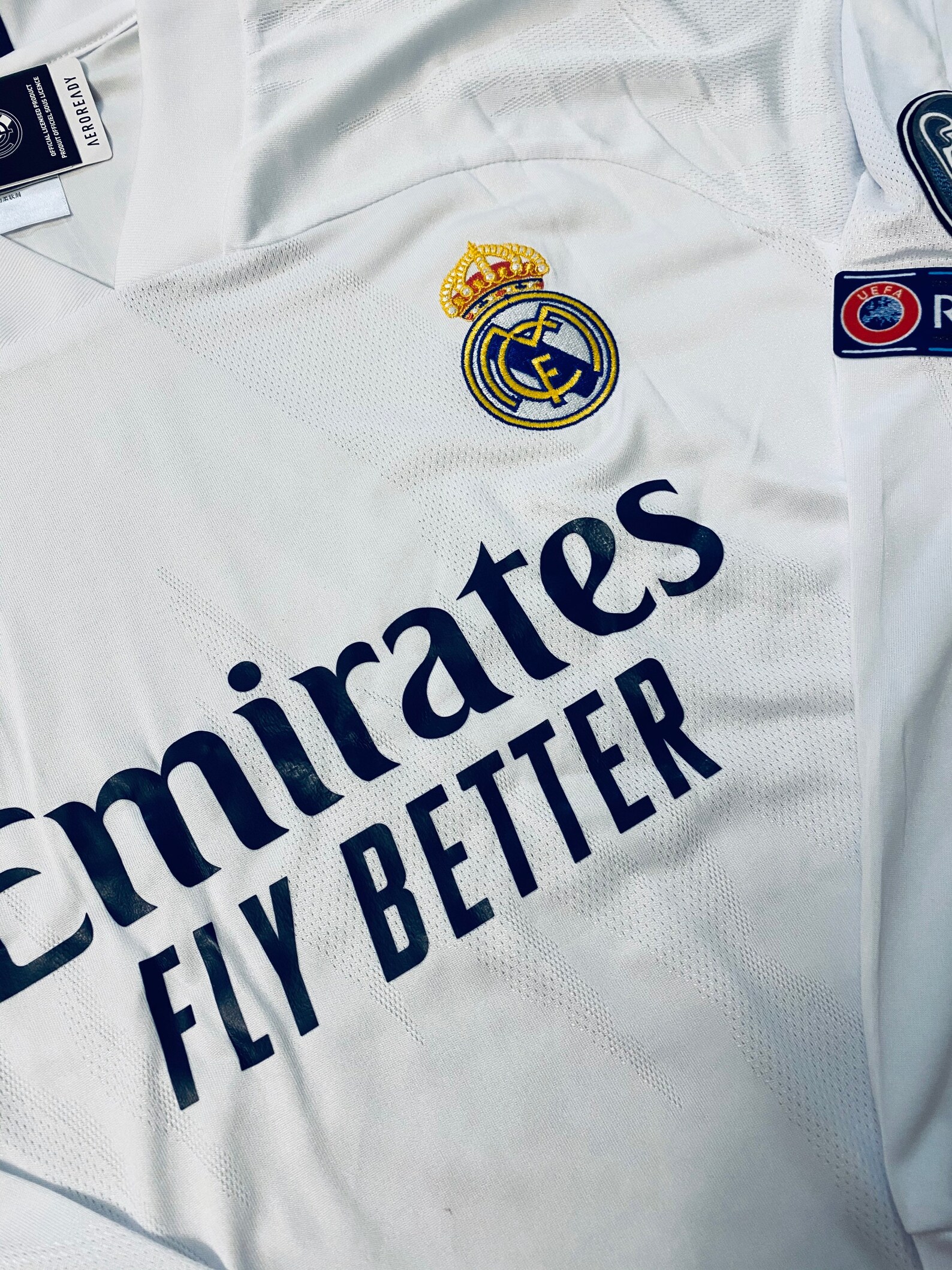 benzema long sleeve jersey