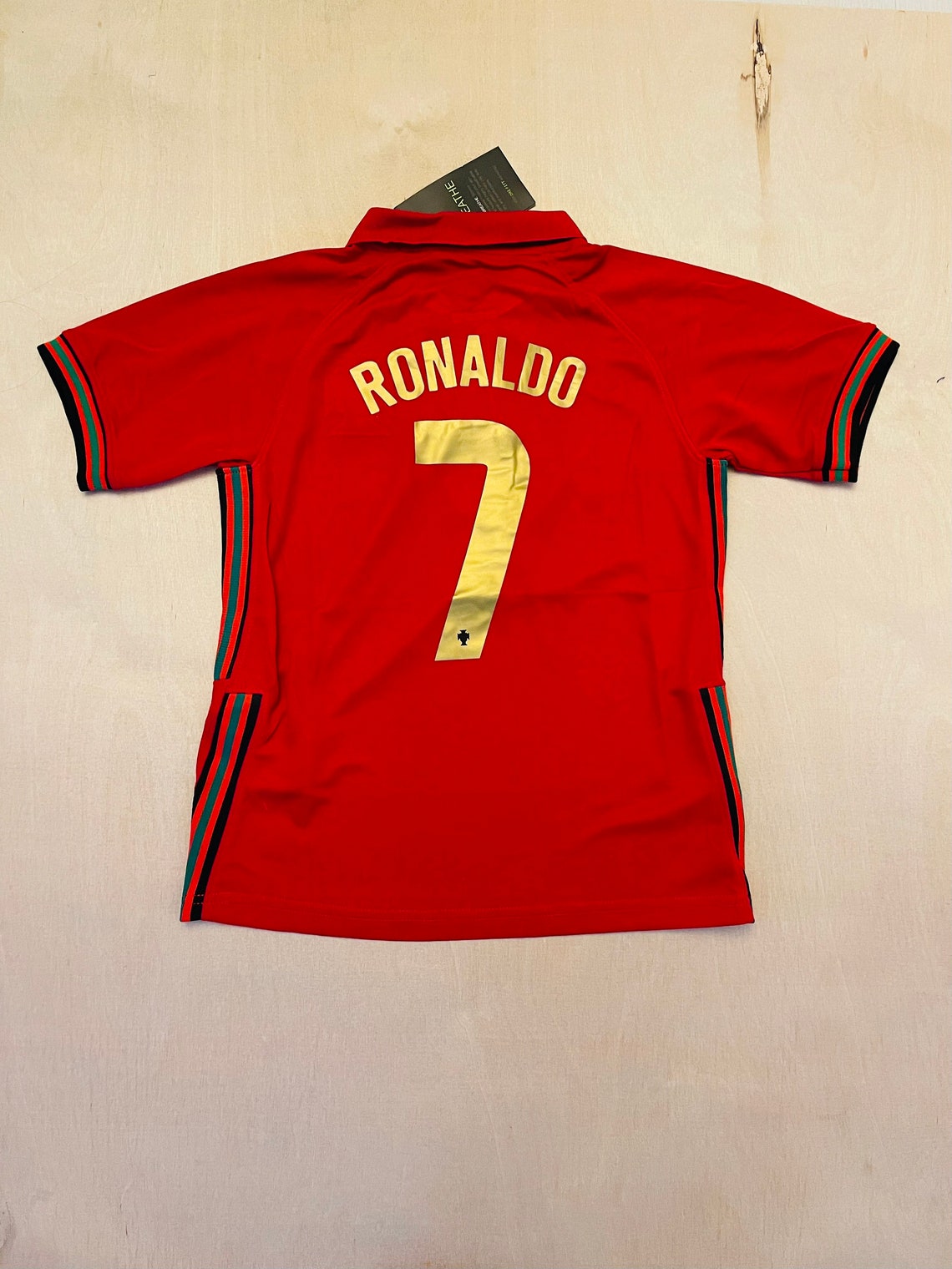 Cristiano Ronaldo 7 Portugal youth soccer jersey set for | Etsy