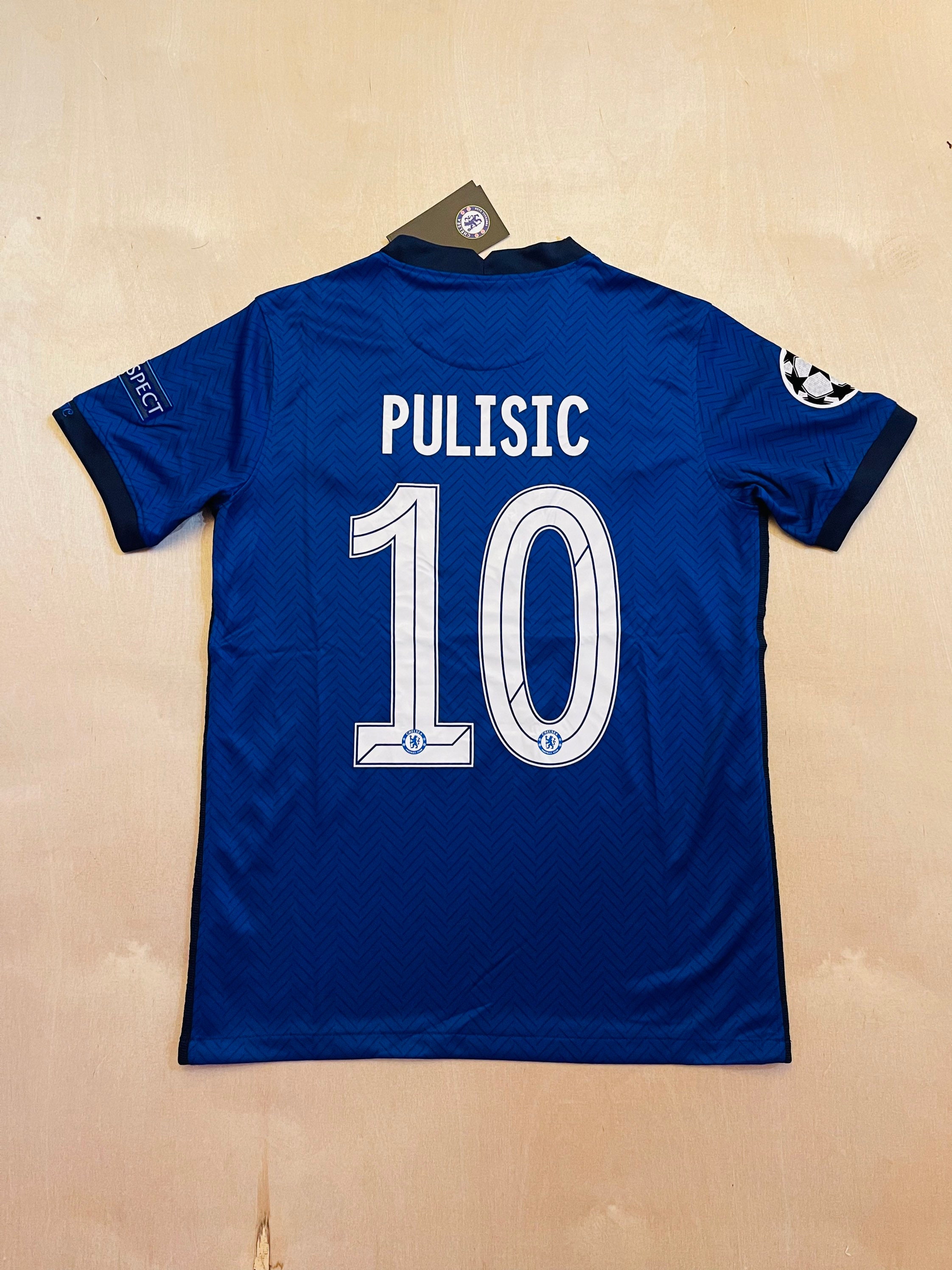 Pulisic 10 Chelsea Home soccer jersey Champions league final | Etsy