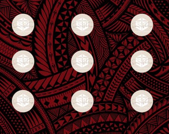 red and black JPEG Polynesian background
