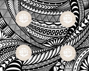 High quality polynesian background PNG & JPEG 300DPI