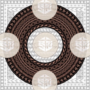 square Polynesian digital download perfect making a card or instagram posts