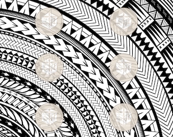Polynesian background jpeg instant download by Simone Whiting