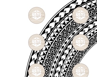 Polynesian Samoan Tongan design PNG & JPEG file by Simone Whiting