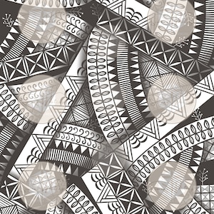 modern Niuean inspired design instant download
