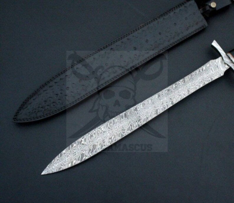 Custom Made Damascus Steel Viking Sword