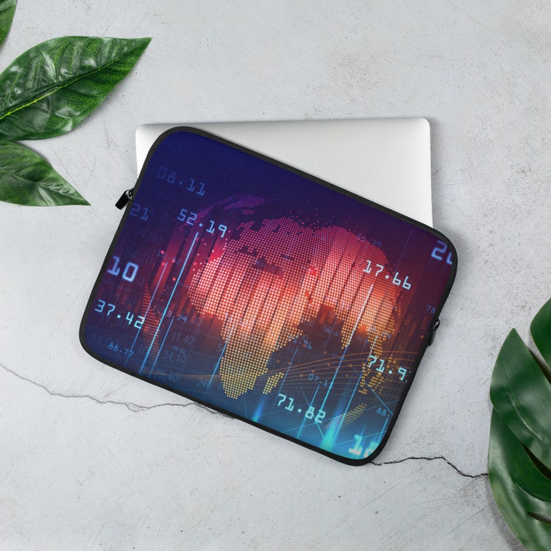 Laptop Case Sleeve Forex Trading Bitcoin Investments Bullish Traders Stock Market Exchange Day Trader Personalized Gifts Crypto Currency Bag