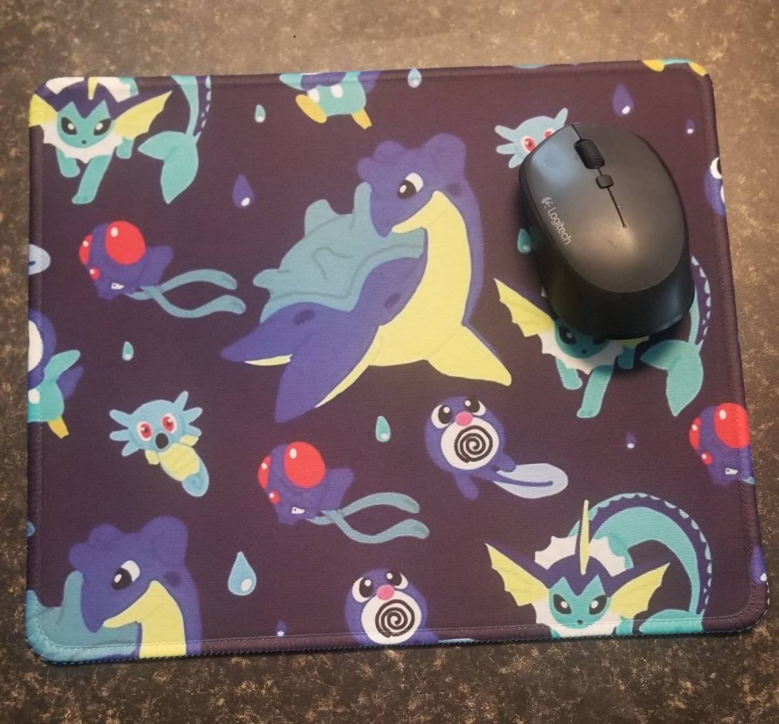 12 x 10 Pokemon Mouse pad Large foot long mousepad Etsy