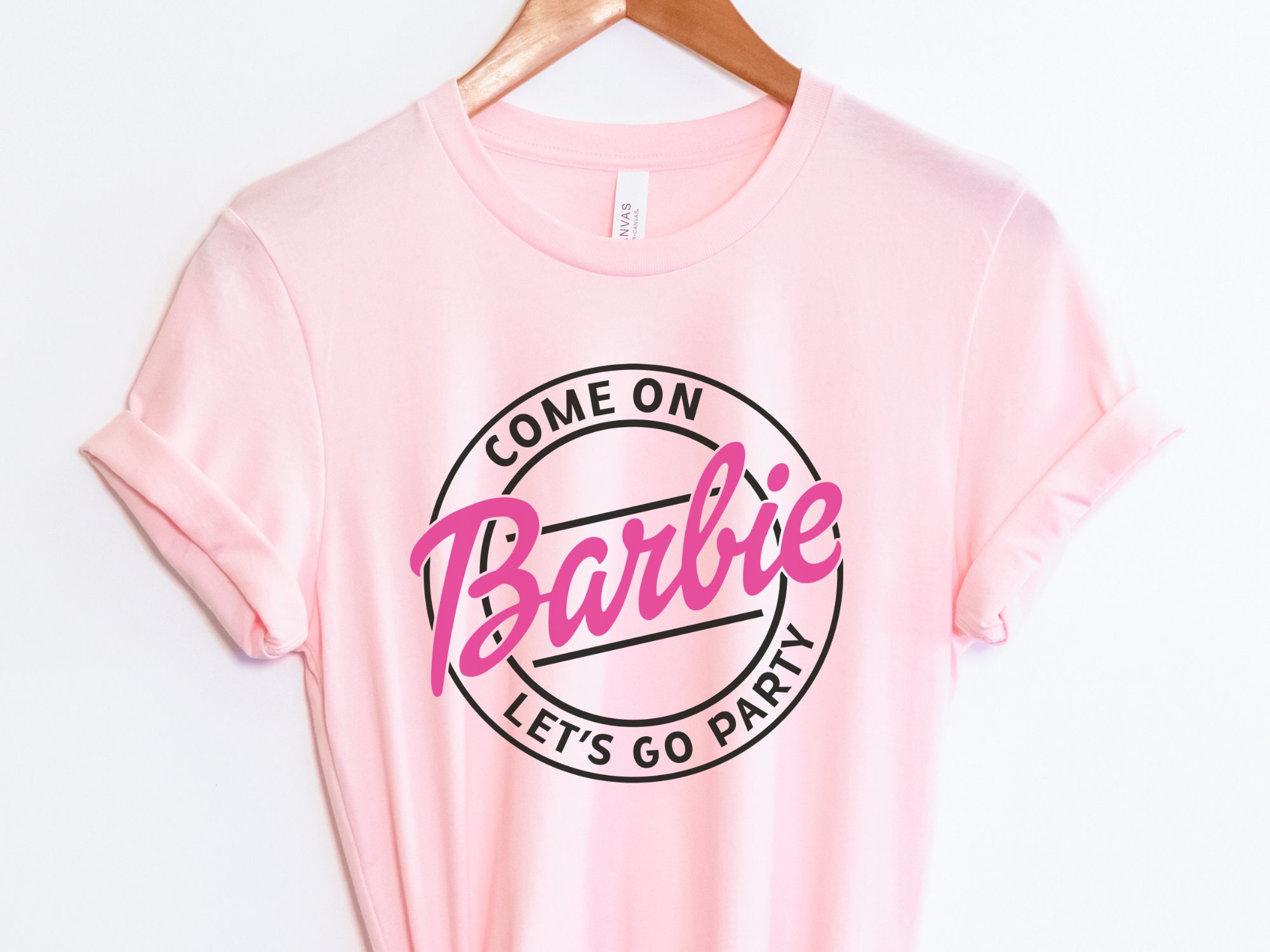 Come on Barbie Let es Go Party Shirt Barbie T-Shirt Come on | Etsy