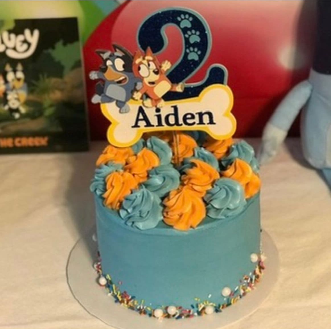 Bluey Cake Topper