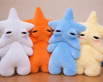 Weird star baby plush
