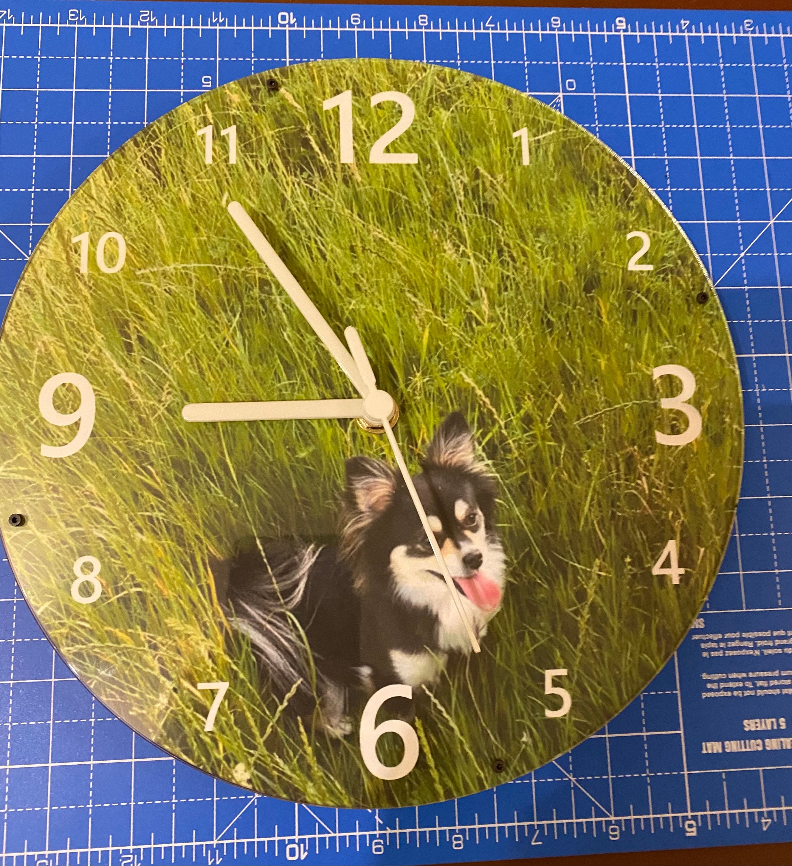 Personalised Photo Clock Etsy