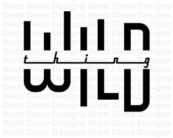 Wild Thing Typography