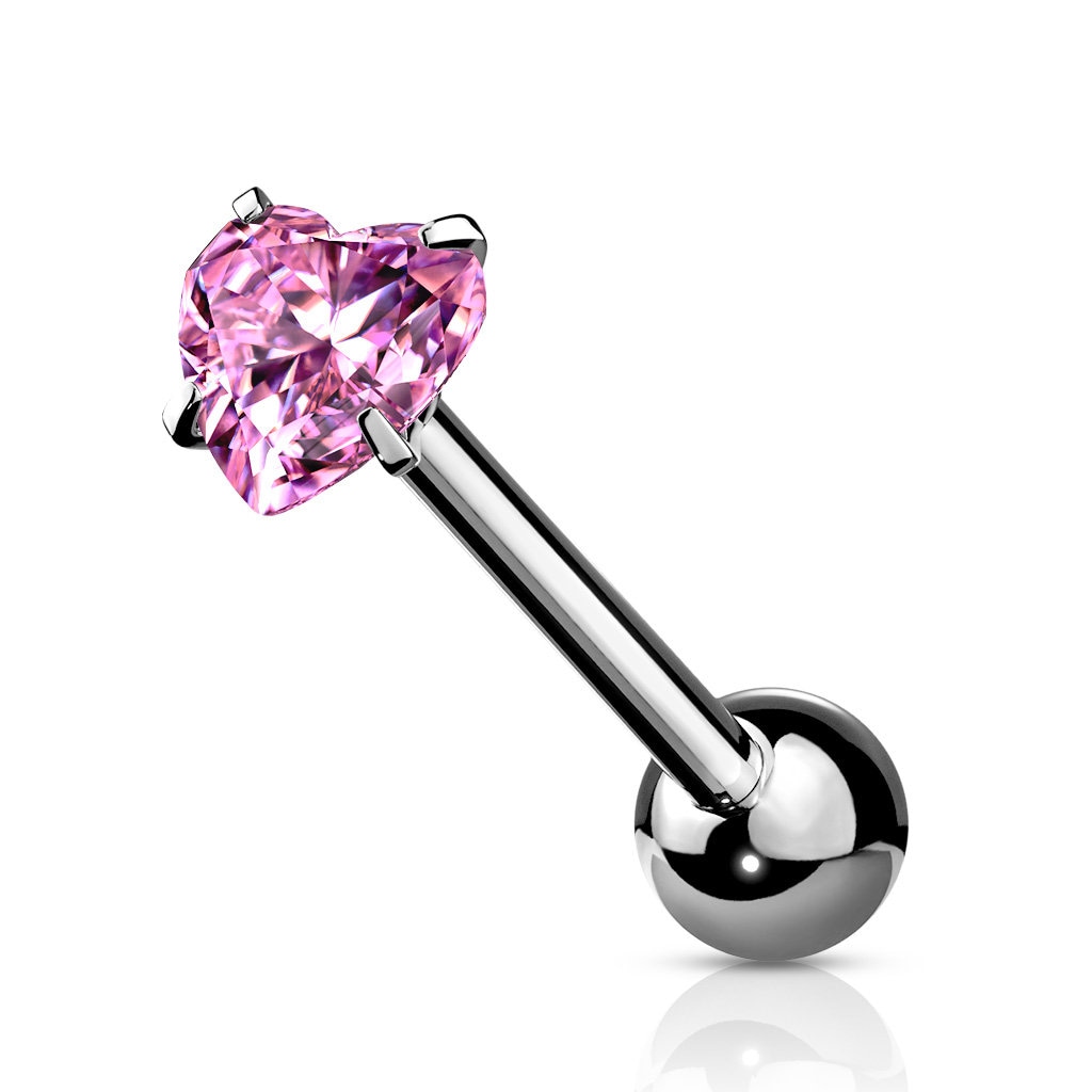 14G5/8 Tongue Piercing Bar Etsy