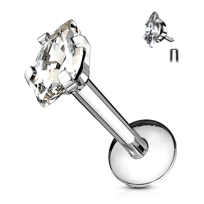 16G-516/'/' CartilageLip Piercing Studs