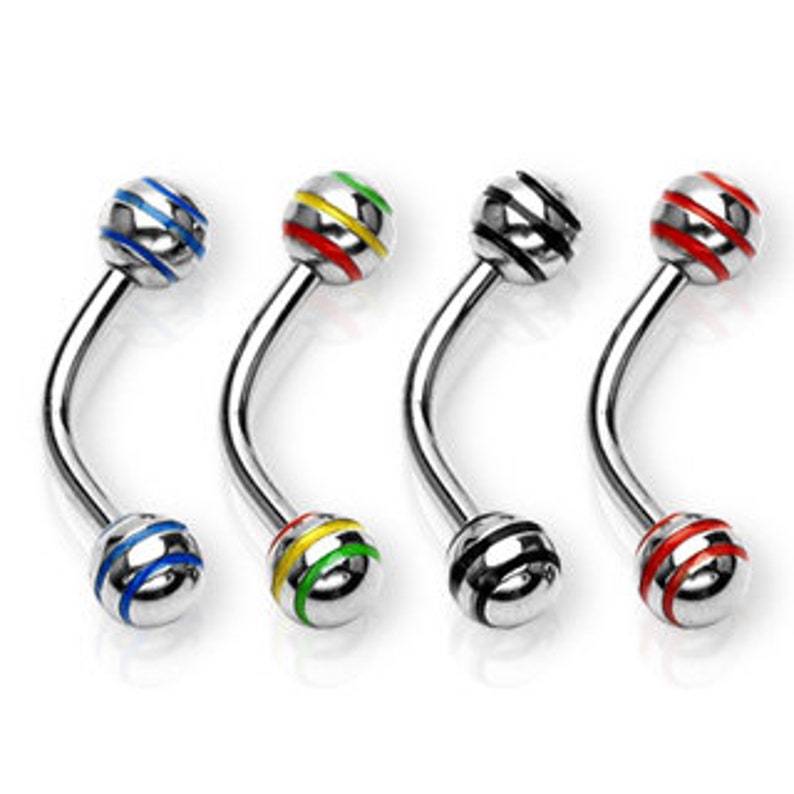 16G-516 Curved Barbell