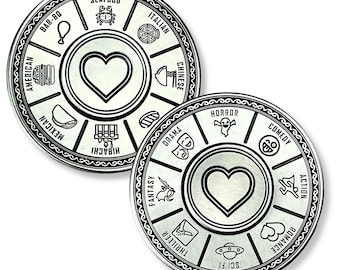 Date Night Decider Spinner: Dinner & Movie Fidget Toy