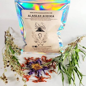 Euphoric Organic Herbal Blend for Every Mood and Lucid Dreaming. Blue Lotus Flower, Alaskan Wormwood, Klip Dagga, and more. image 2