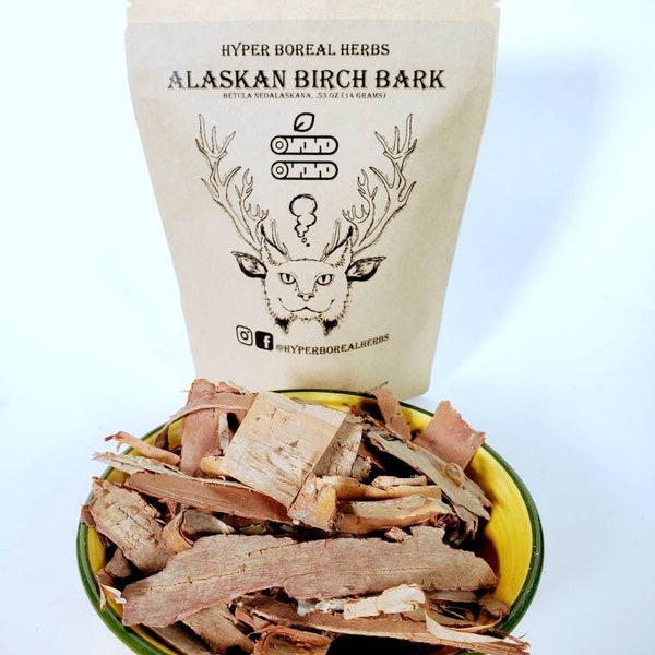 Birch Bark - Alaskan Wild Harvested